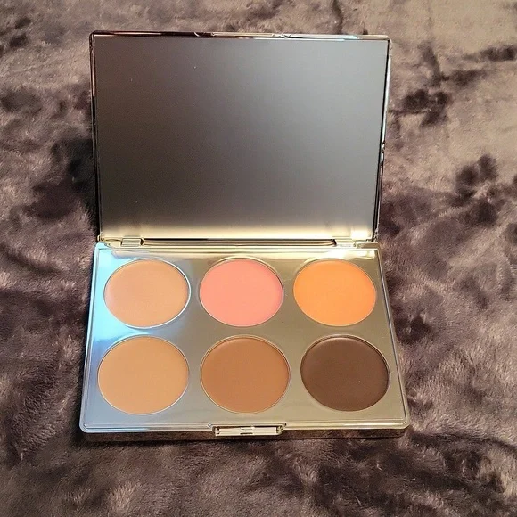 ICONIC LONDON MULTI USE CREAM BLUSH, BRONZE & HIGHLIGHT PALETTE NIB - Picture 10 of 11